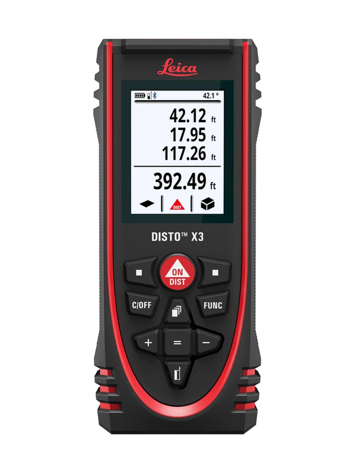 Лазерный дальномер Leica DISTO X3, 150 м, ±1 мм, IP65, датчик наклона 360°