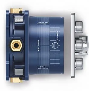 Смеситель для встраиваемого монтажа на 3 выхода Grohe SmartControl 29149000 хром — фото 6 из 8
