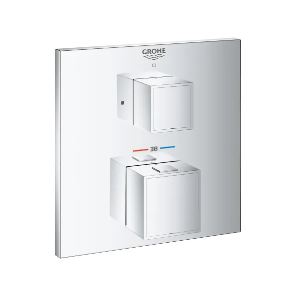Смеситель для душа Grohe Grohtherm Cube 24153000 с термостатом Хром
