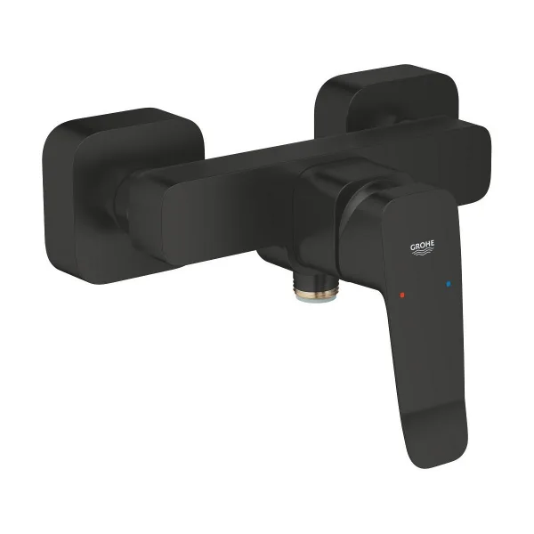 Смеситель для душа GROHE Dice 1018742430 настенный однорычажный, матовый чёрный