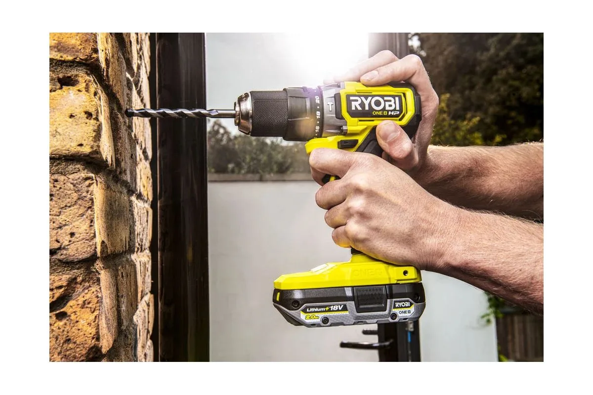 Дрель-шуруповерт ударная бесщеточная Ryobi ONE+ RPD18C-220S 5133004982 — фото 6 из 8