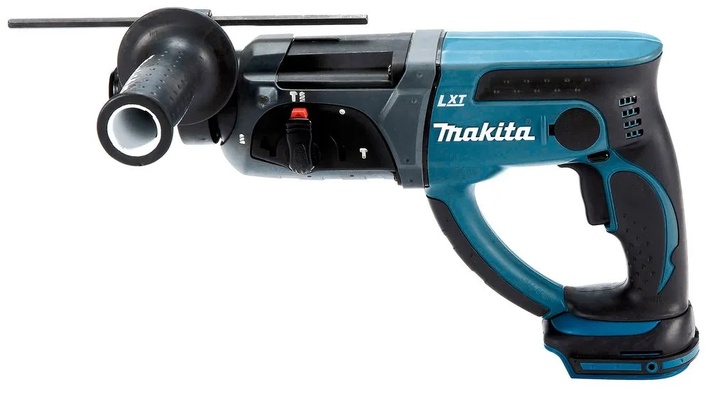 Аккумуляторный перфоратор Makita DHR202RTJ(18V, 2 x 5Ah, Li-Ion), зеленый/черный — фото 3 из 4