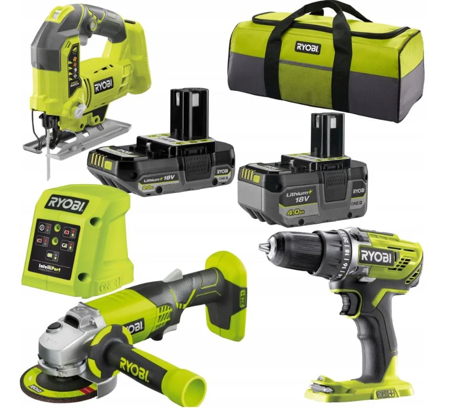 Набор электроинструмента Ryobi ONE+ R18CK3-242G (5133006718) — фото 3 из 11
