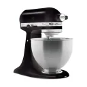 Миксер планетарный KitchenAid Classic 5K45SSEOB, чаша 4,3 л, 275 Вт, чёрный оникс