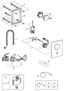 Панель смыва инфракрасная GROHE Tectron Skate 37419SD0 нержавеющая сталь