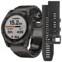 Смарт-часы Garmin Fenix 7X Sapphire Solar Edition Carbon Gray DLC Titanium with Black Band (010-02541-01)
