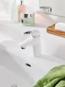 Смеситель для раковины Grohe Eurostyle New 33558LS3, латунь, белая луна