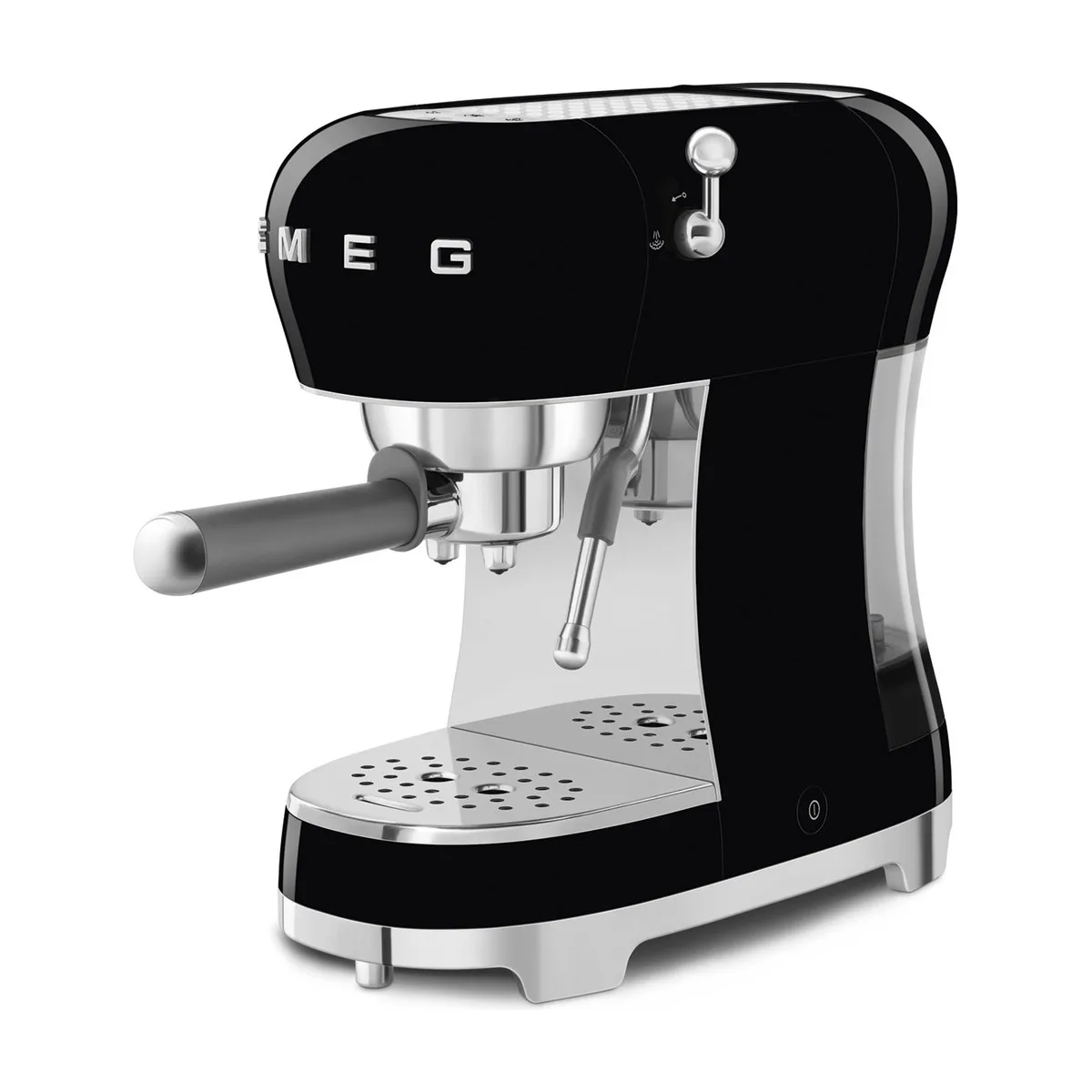 Кофеварка рожковая Smeg (ECF02BLEU), черный — фото 4 из 5