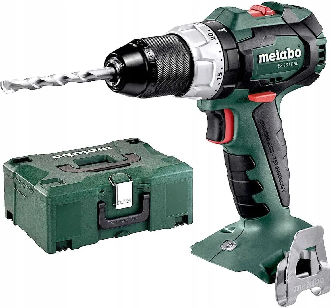 Дрель-шуруповерт аккумуляторная Metabo BS 18 LT BL 602325840 В кейсе MetaLoc II