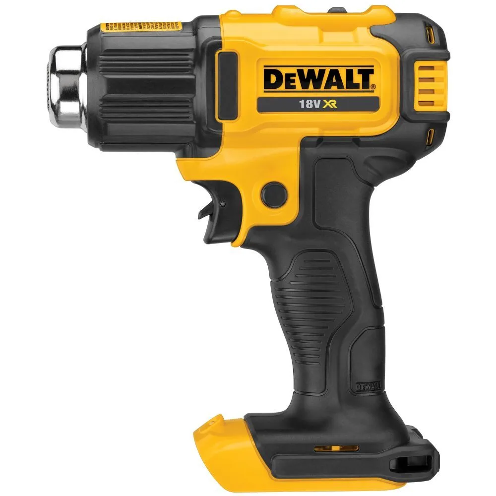 Аккумуляторный пистолет горячего воздуха DEWALT DCE530N, 18 В без АКБ и ЗУ — фото 5 из 12