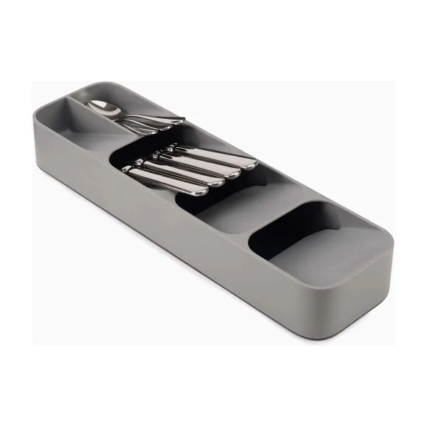 Лоток для столовых приборов Joseph Joseph DrawerStore 85119, серый, 39,5x11x5,7 см