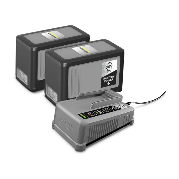 Набор аккумуляторов и зарядного устройства Kärcher Battery Power+ 36/75