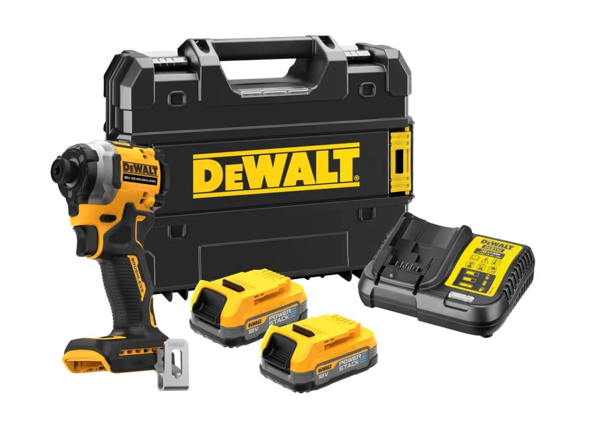 Импульсный шуруповерт POWERSTACK DEWALT DCF850E2T