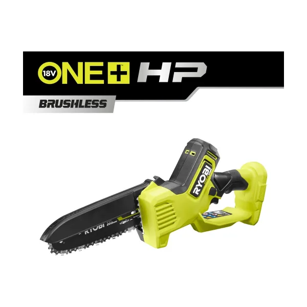 Пила цепная Аккумуляторная Ryobi RY18PSX20A-0 ONE+ 5133006448, 18 В, 200 мм, без акк и з/у