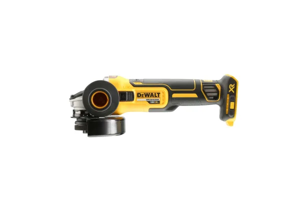 Углошлифовальная машина DEWALT DCG405N, черный/желтый, без АКБ и ЗУ