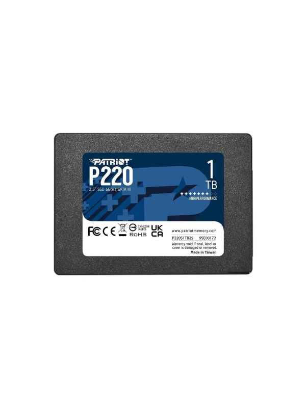 Внутренний SSD-диск SSD Patriot P220 1TB