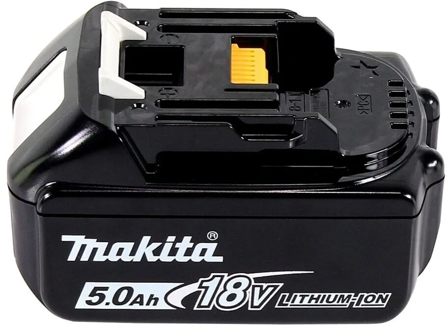 Аккумуляторный набор Makita Power Source-Kit Li 199483-0, 18 В / 5,0 Ач, 4 батареи и двойное зарядное устройство — фото 4 из 6
