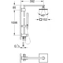 Душевая стойка Grohe Euphoria Cube System 150 27696000