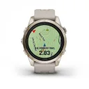 Умные часы Garmin Epix PRO Gen 2 Sapphire Edition 42mm, Soft Gold with Light Sand Band (010-02802-11)