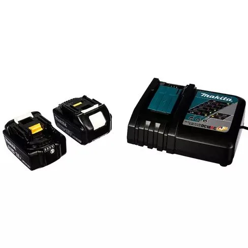 Набор зарядное устройство с двумя аккумуляторами Makita DC18RC+BL1850B — фото 2 из 3