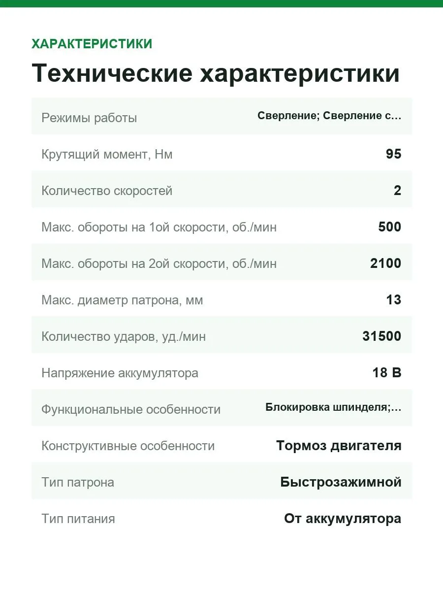 Аккумуляторная бесщеточная дрель-шуруповерт Ryobi ONE+ RDD18X-242S 5133005285 (18V, 1x2Ач, 1x4Ач, з/у, сумка) — фото 3 из 7