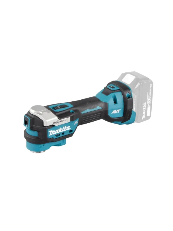 Аккумуляторный мультитул Makita DTM52ZJX2, зеленый/черный, без ЗУ