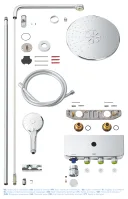 Душевой комплект GROHE Euphoria SmartControl System 310 Duo 26507000