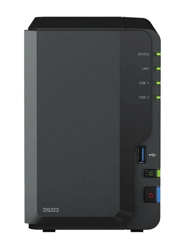 Сетевое хранилище Synology DiskStation DS223 8 TB