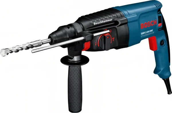 Перфоратор сетевой Bosch GBH 2-26 (06112A3000), синий/черный