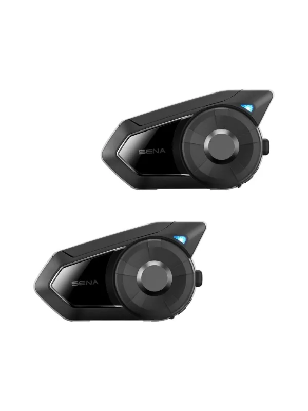Мотогарнитура Sena 30K Duo с Mesh Intercom, Bluetooth 5.0, комплект на два шлема, до 2 км