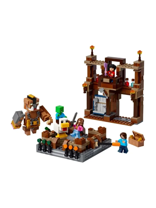 Конструктор LEGO Minecraft 21272 Лесной особняк: бойцовский ринг, 491 деталь, 10+