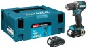 Аккумуляторная дрель-шуруповёрт Makita DDF487RAJ, зеленый/черный