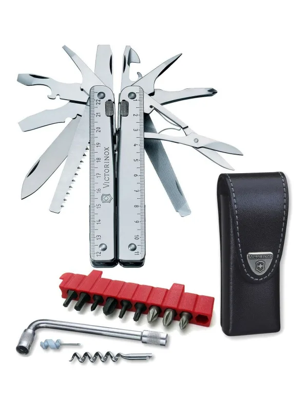 Мультитул Victorinox Swiss Tool X Plus 3.0338.L, 37 функций, серебристый