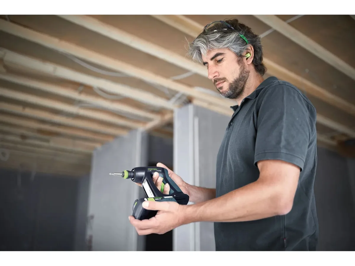 Дрель-шуруповёрт аккумуляторная Festool C 18 Basic-Set, 18 В, 45 Нм, без АКБ и ЗУ, в Systainer³ — фото 10 из 12