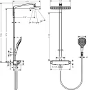 Душевая система Hansgrohe Raindance 27112000