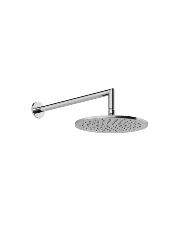 Верхний душ Gessi Anello 63348 настенный поворотный, диаметр 250 мм, с кронштейном, хром