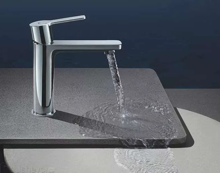 Смеситель для раковины GROHE Lineare 23791001, рычажный, хром — фото 6 из 8