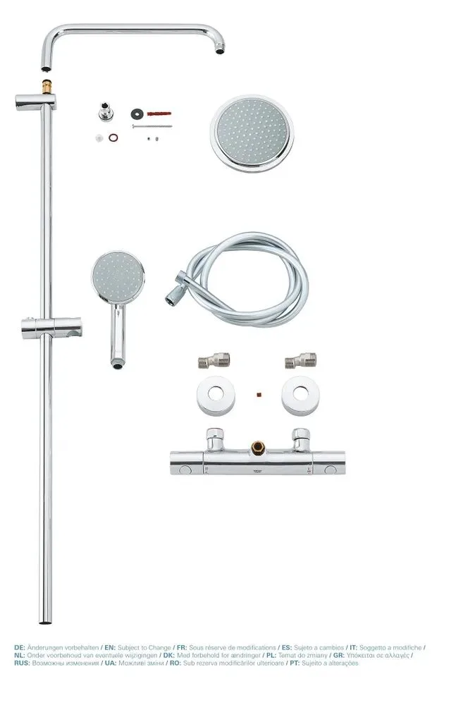Душевая система Grohe Tempesta Cosmopolitan 27922000 — фото 5 из 6