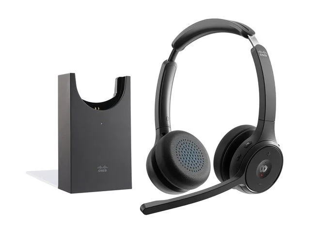 Гарнитура беспроводная Cisco Headset 722 с зарядной подставкой, Bluetooth 5.0, до 23 ч разговора — фото 8 из 9