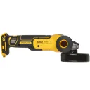 Углошлифовальная машина DEWALT DCG405NT-XJ, черный/желтый, без АКБ и ЗУ, в кейсе