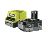 Набор аккумулятор и зарядное устройство Ryobi RB1840X + RC18120 RC18120-140X (18В; 4 Ач) 5133005091