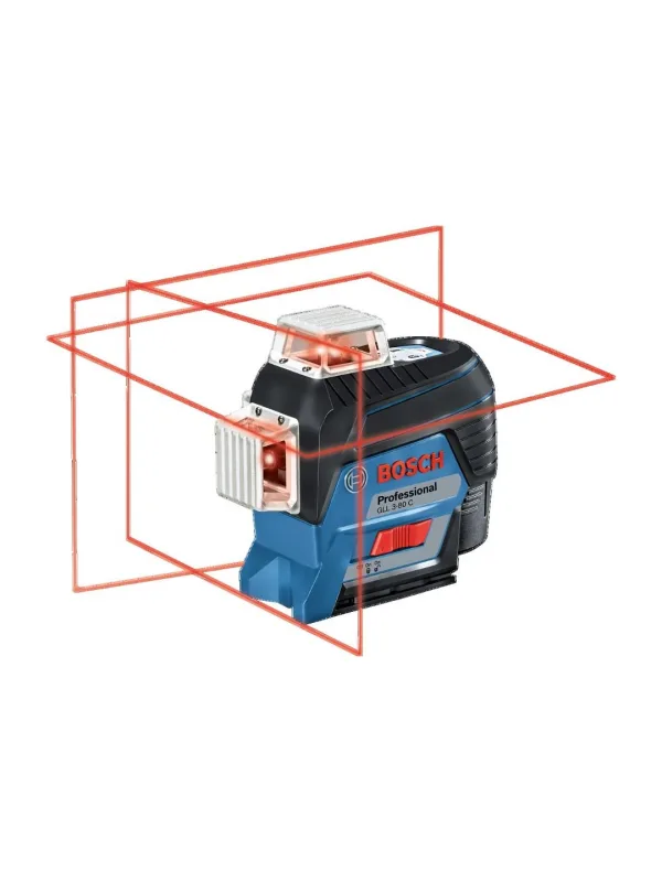 Лазерный нивелир Bosch GLL 3-80 C Professional (0601063R00), синий/черный