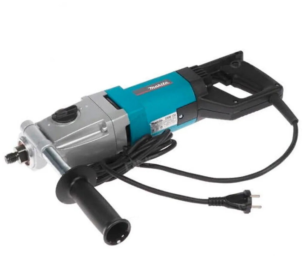 Дрель алмазного бурения Makita DBM 130, зеленый/черный, в кейсе — фото 9 из 9