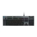 Игровая клавиатура проводная Logi G915 X Low-Profile(GL Tactile Brown), Немецкая раскладка, черный