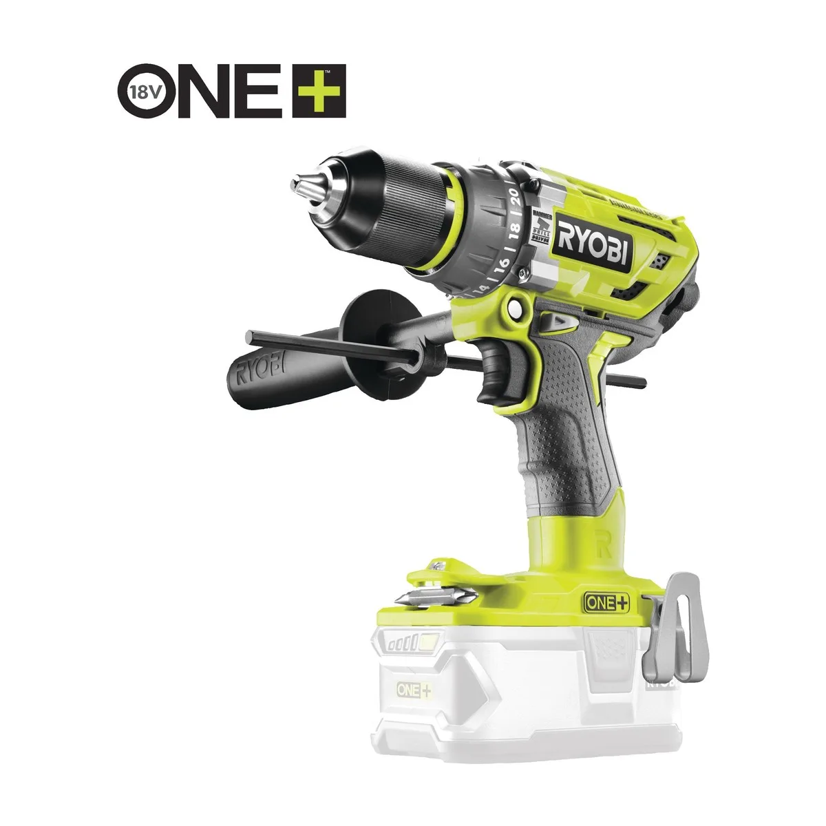 Бесщеточная ударная дрель-шуруповерт Ryobi One+ R18PD7-0 5133003941