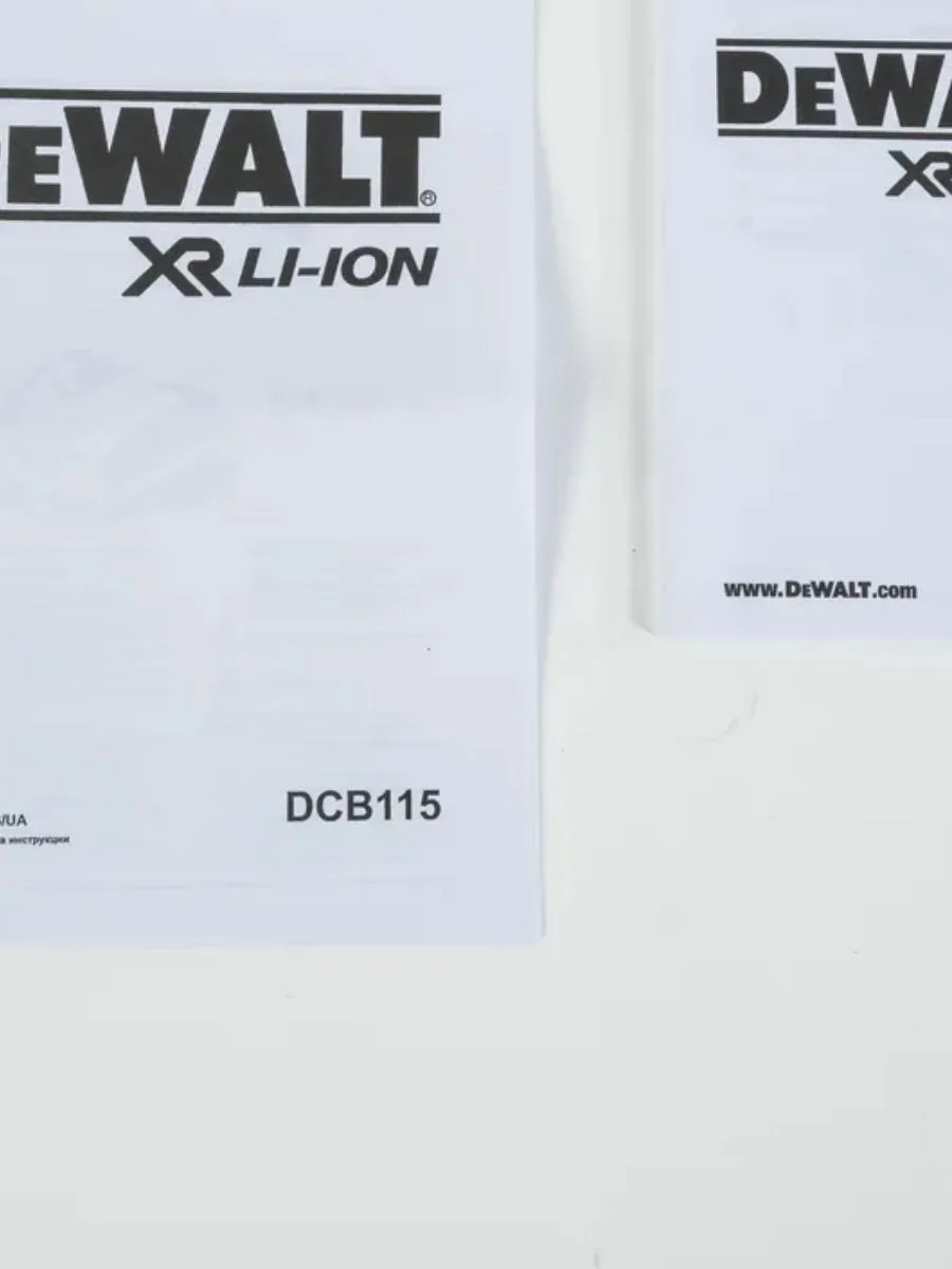 Зарядное устройство DCB115D2-QW XR Multi Voltage 4A + 2АКБ — фото 4 из 4