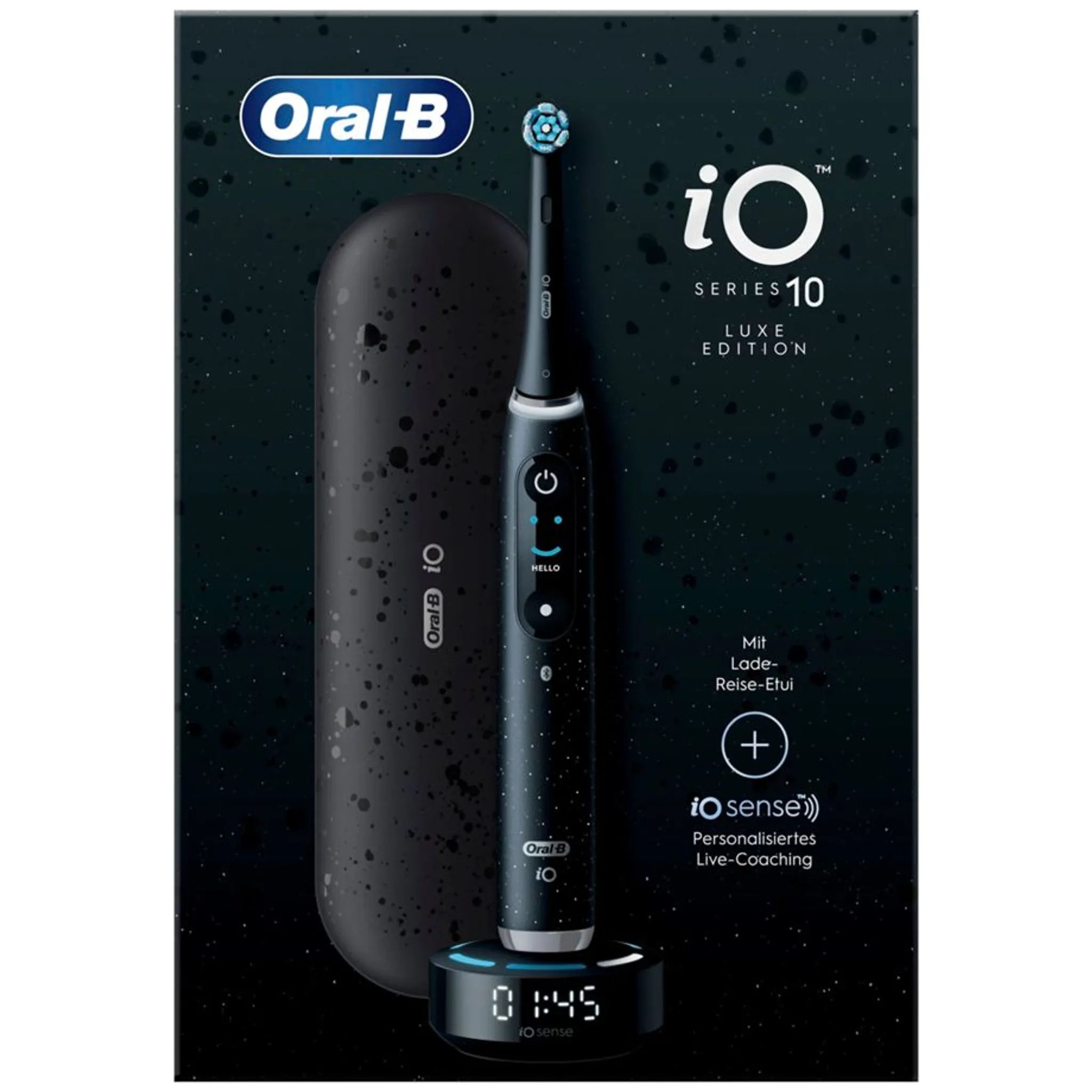 Электрическая зубная щётка Oral-B "iO Series" 10 Cosmic Black — фото 6 из 6