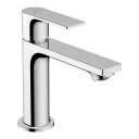 Смеситель для раковины Hansgrohe Rebris E 110 CoolStart 72559000 со сливным гарнитуром хром