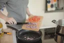 Нож поварской Fiskars Edge, лезвие 19 см, нержавеющая сталь 53 HRC, антипригарное покрытие