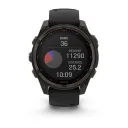 Умные часы премиум класса Fenix 8 47 mm, Solar Sapphire, Carbon Gray DLC Titanium with Black/Pebble Gray 010-02906-11
